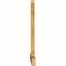 Ekena Millwork Portland Rough Sawn Timber Gable Bracket, Western Red Cedar, 96"W x 64"H x 4"D x 6"F, 16/12 Pitch GBW096X64X0406POR00RWR - alternate 2